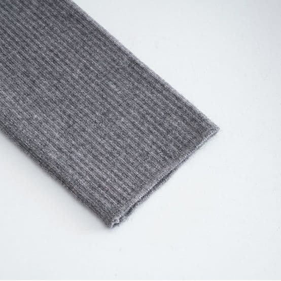 フォーマルカジュアル 上品リブニットロングワンピース