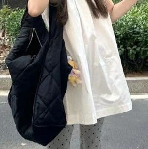 フォーマルカジュアル 優雅なチュニックとドット柄ワイドパンツ