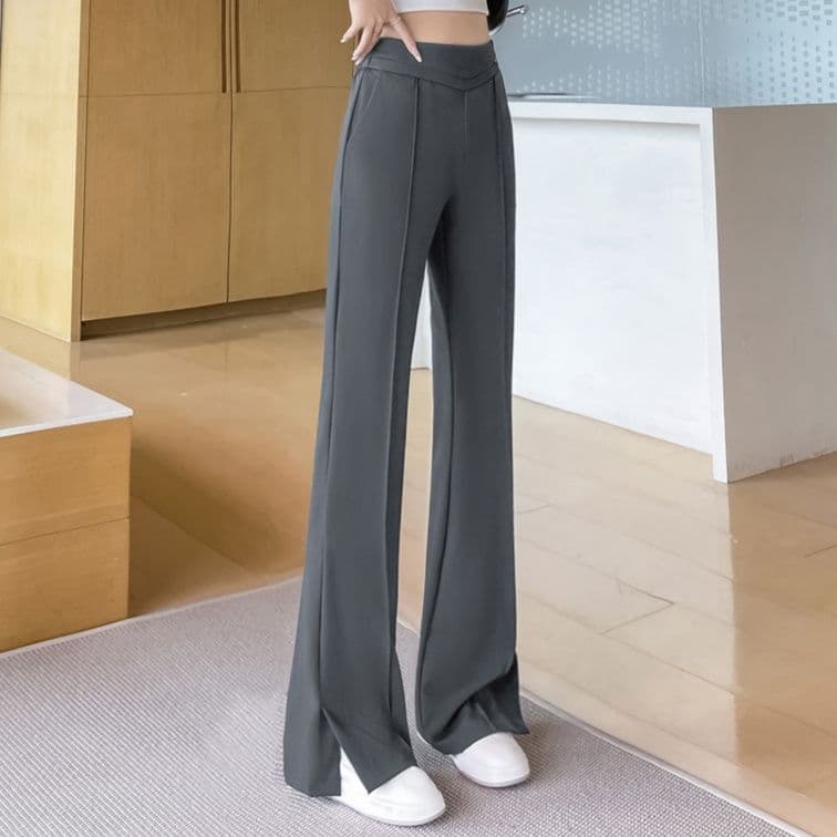 フォーマルカジュアル すっきりシルエット美脚パンツ