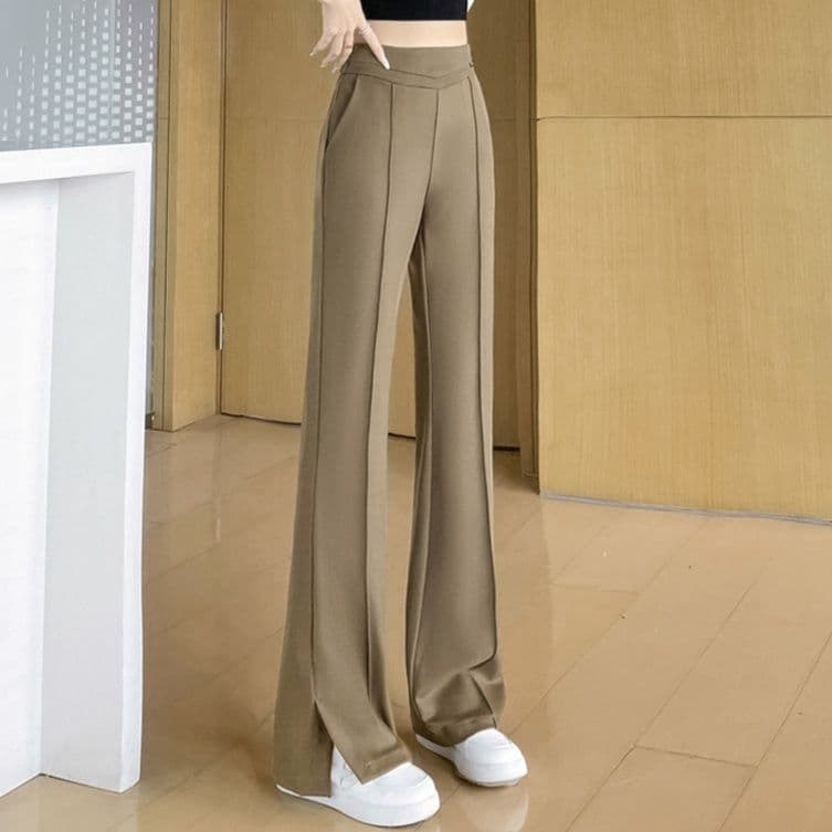 フォーマルカジュアル すっきりシルエット美脚パンツ