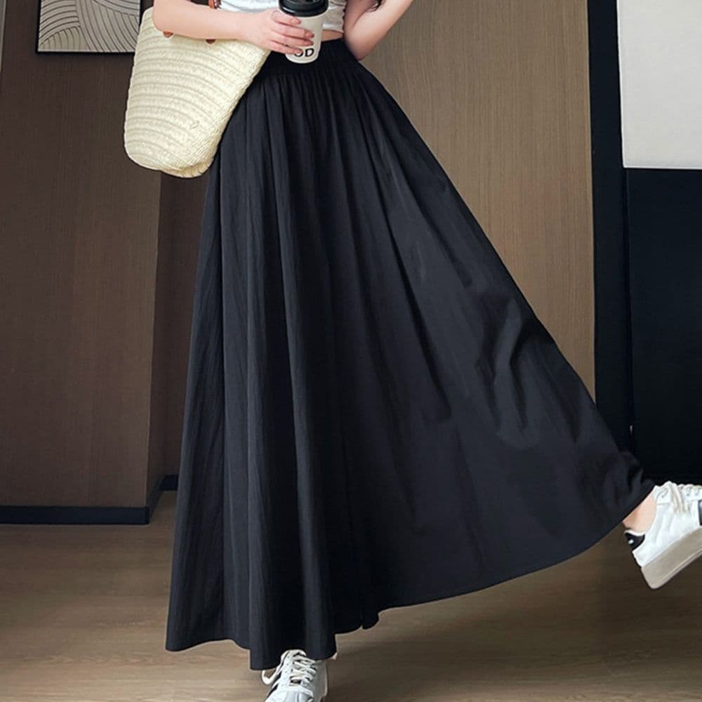 フォーマルカジュアル 参観日 冷感ワイドガウチョパンツ 春夏秋用